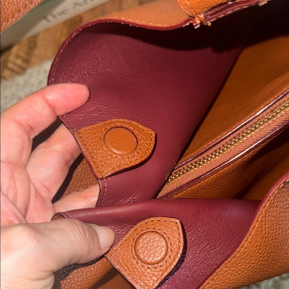 Coach Brown Leather Shoulder Bag - Picture 6 of 7